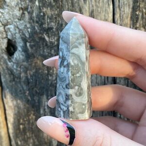 ☁️ gray fossil crystal tower